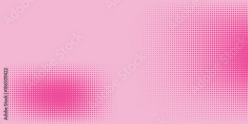 Dotted halftone gradient texture. Vanishing polka dot background. Repeating dots gradation pattern background. Black fading comic pop art overlay backdrop. Raster effect wallpaper. Vector halftone