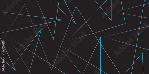 Abstract blue color line straight Vector in white background. geometric random chaotic line design with transparent background Vector Illustration.