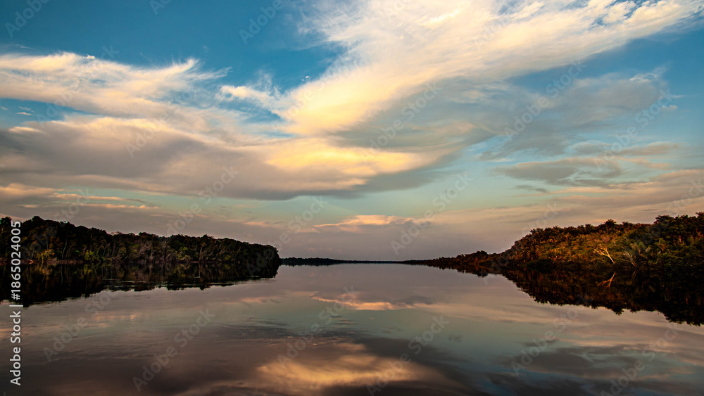 Fototapeta premium Rio Negro - Barcelos - Amazonas - Brasil