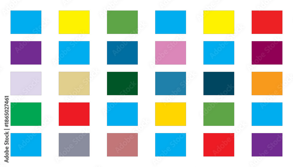 Fototapeta premium Colorful square shapes pattern design