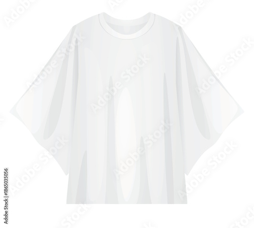 White women t shirt. vector illustration