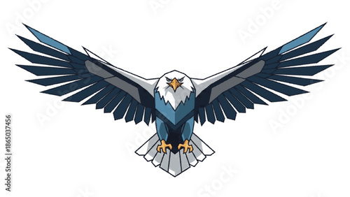 Majestic Eagle in Flight A Symbol of Freedom and Power