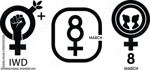 Empowering women worldwide international women's day symbolism and unity