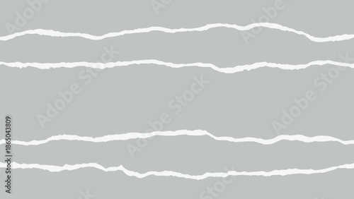 Torn paper edges reveal a transparent background with a subtle checkered pattern underneath