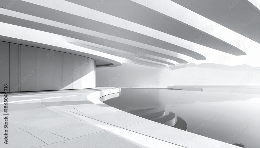 Obraz premium empty parking lot