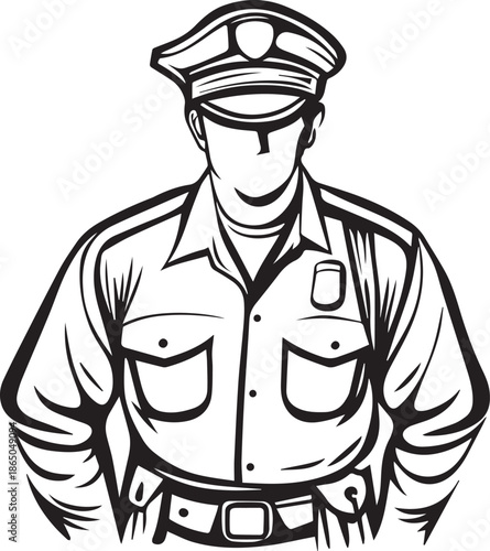 A fashionable man in a suit and cap holding a cup of tea is depicted in this vector illustration of a person wearing stylish business clothing