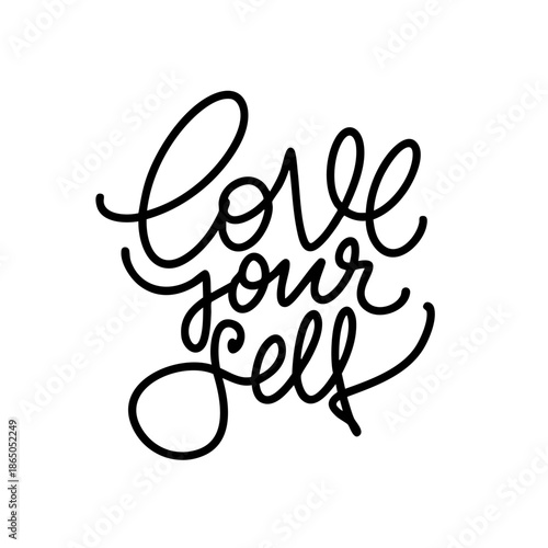 Festive hand drawn lettering illustration with the phrase it is the most wonderful time of the year