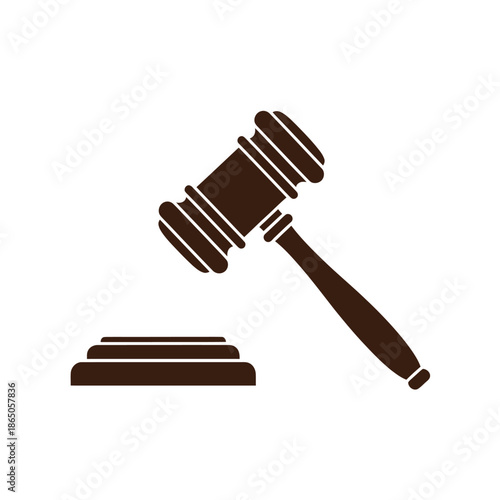 Gavel and Sound Block - Symbol of Justice and Legal Authority.