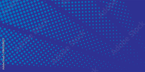 abstrack Dynamic Halftone Blast blue modern background eps 10