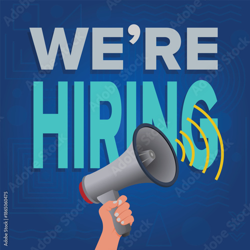 We Are Hiring, We Are Hiring Social Media Post Design, Hiring Announcement for Social Media