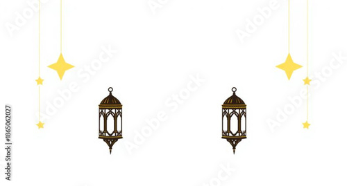 Vector illustration of an abstract gold Christmas background featuring an orthodox church silhouette with a cathedral dome and cross against a city sky