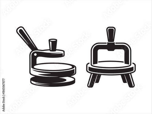 Black ink stamp press and seal press stamp press seal press ink stamp seal maker