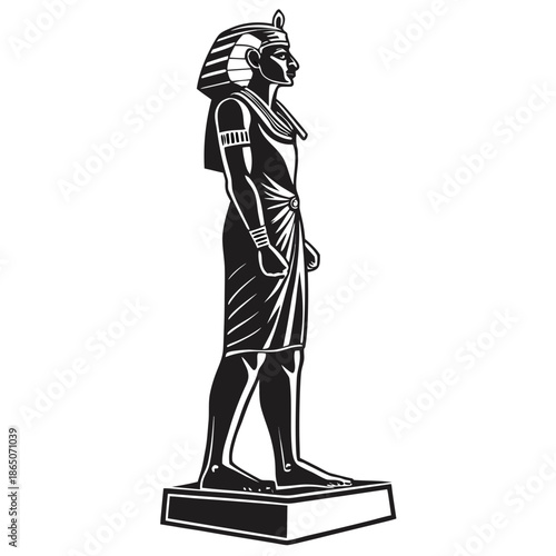 statue of justice in black