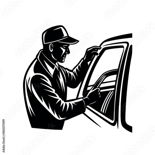 Chauffeuropeningcardoorforpassengerservice