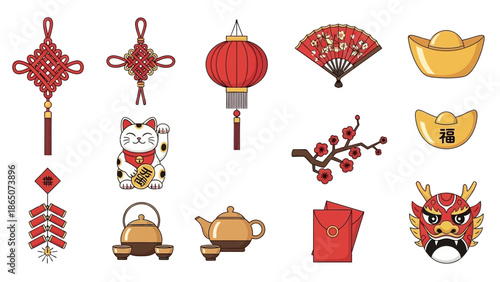 Chinese New Year Decorations.