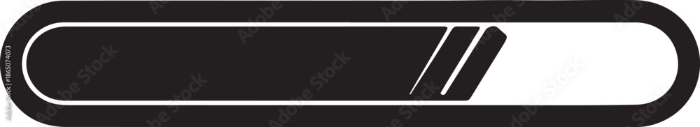 Obraz premium Battery icon with charging indicator