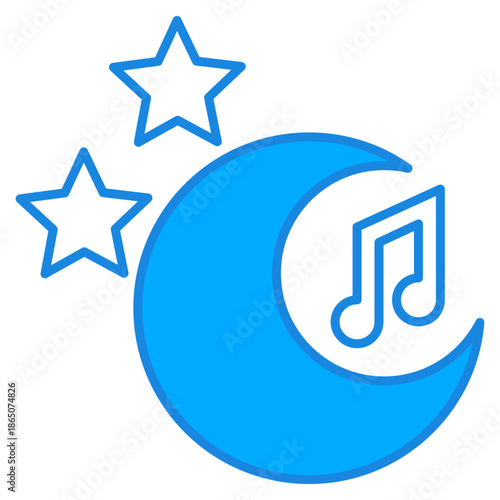 Sweet Lullaby Icon For Design Elements