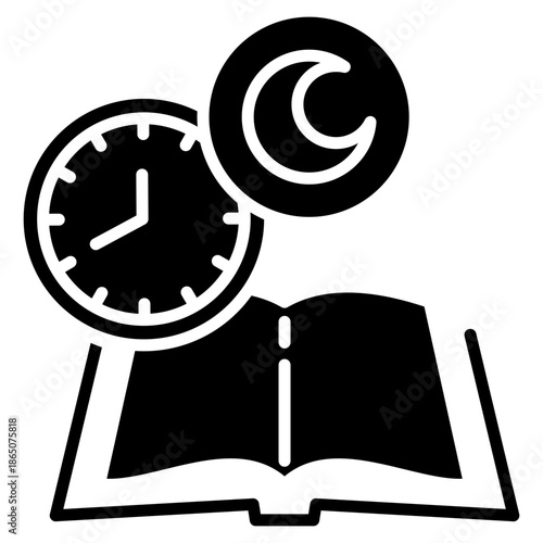 Story Time Icon For Design Elements