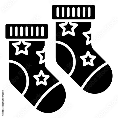 Tiny Socks Icon For Design Elements