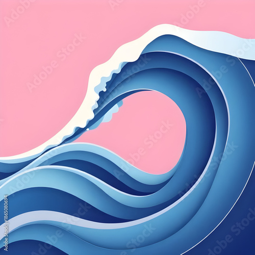 abstract, wavy, background, wave, pattern, texture, flow, smooth, curve, design, modern, colorful, gradient, dynamic, creative, artistic, graphic, vector, illustration, shape, line, motion, fluid, dig