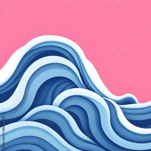 abstract, wavy, background, wave, pattern, texture, flow, smooth, curve, design, modern, colorful, gradient, dynamic, creative, artistic, graphic, vector, illustration, shape, line, motion, fluid, dig