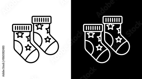 Tiny Socks Icon For Design Elements