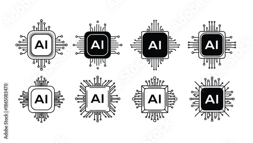 Artificial intelligence circuits and chips a collection of technological design elements