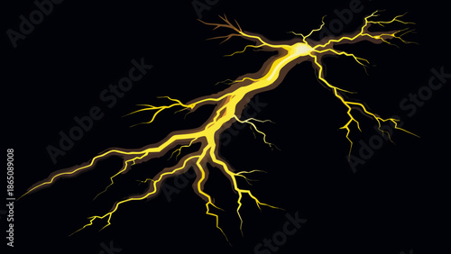 Electrifying bolt of lightning