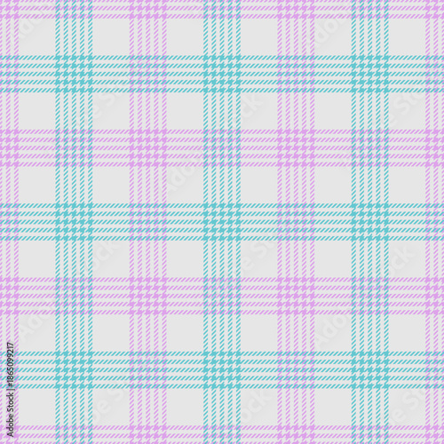 Seamless  pink,blue color check pattern. Checkered design for prints.Repeating patern plaid.  Repeated tartan fabric.Vector scottish fabriс.Ekose texture.Madras flannel.Checker line.Stripe gingham.


