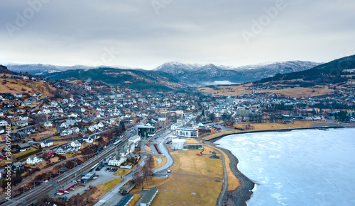The Norwegian city and town Voss