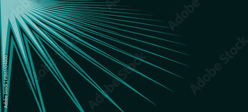 Dark Green vector template with repeated sticks. Shining colored illustration with narrow lines. Backdrop for TV commercials.