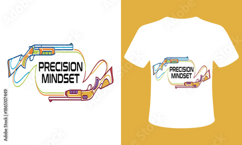 Precision mindset graphic design