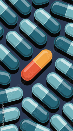 Standing Out The Unique Capsule, product concept