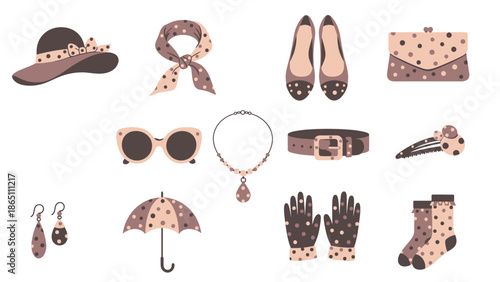 Fashion Accessories Collection with Various Items.