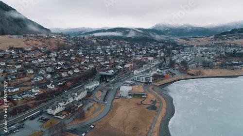 The Norwegian city and town Voss