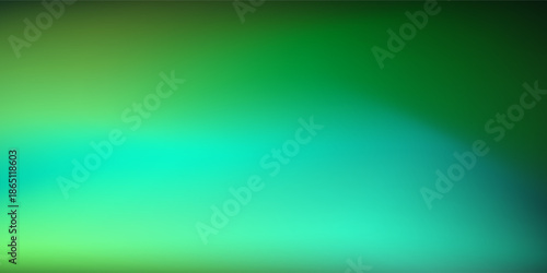 Abstract gradient with green color gradient in black background design texture art frame