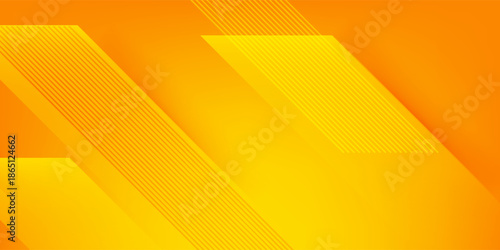 Abstract Yellow Orange Diagonal Background with Modern Stripes and Gradient. Modern Trendy design in Vector EPS 10