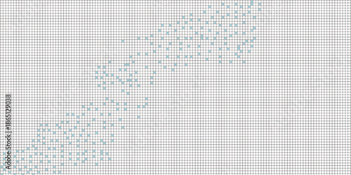 Opposite of halftone dots with colorful abstract background. Abstract dotted blue background texture. Seamless polka dot pattern. Vector repeating texture. Polka dot with color pastel background.