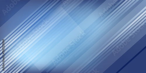 Blue illustration abstract backgrounds. Blur background with smooth white and bright blue gradation lines motion. Modern soft blue background design.