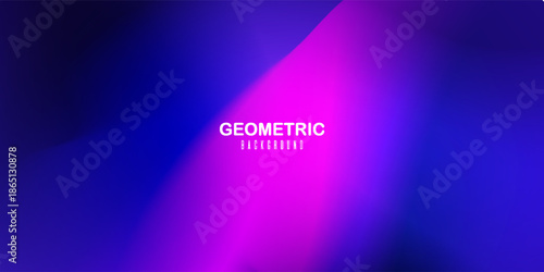 Abstract blurred multicolor background, purple and pink gradient color with dynamic effect. Dynamic shapes composition