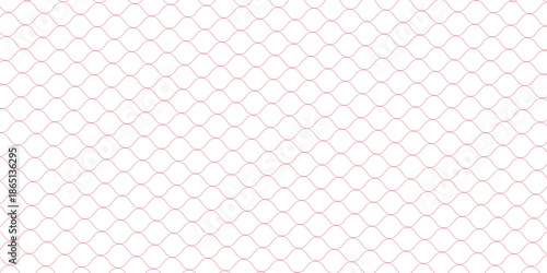 Mesh texture for fishing net. Seamless pattern for sportswear or football gates, volleyball net, basketball hoop, hockey, athletics. Abstract net background for sport. Vector