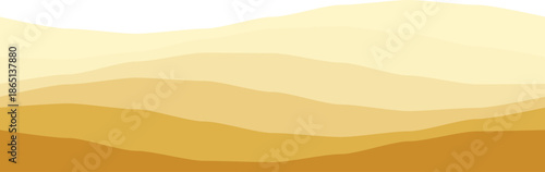 Artistic representation of layered waves in warm earth tones, ideal for creative design projects.