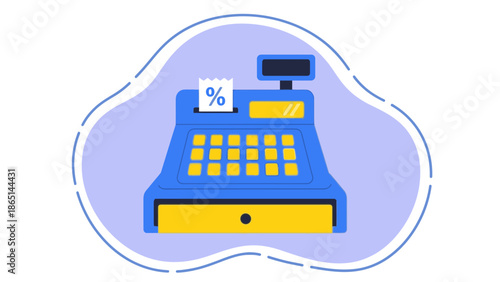 A megaphone emitting sound waves is depicted in a graphic illustration surrounded by abstract shapes and stars.