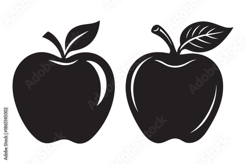vector illustration of an apple