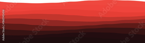 Abstract red gradient wave pattern, perfect for backgrounds and design projects needing vibrant warmth.