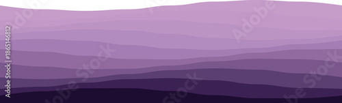 Abstract waves in gradient purple tones create a serene backdrop for design and creativity.