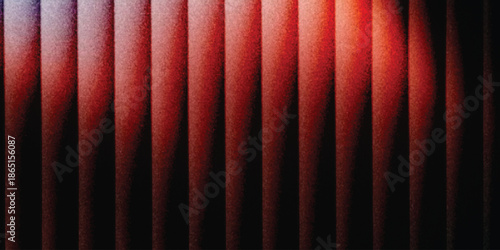 Ribbed glass background with abstract waves and glossy gradient texture. decorative patterns. abstract grainy background, noise texture poster header banner cover