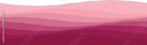 Fluid pink waves in a layered gradient create a calming abstract pattern. ideal for artistic projects.