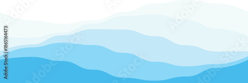 Dynamic wave pattern in shades of blue, perfect for backgrounds and modern graphic design projects.