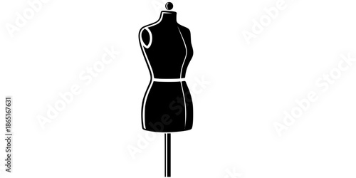 Fashion Designer Mannequin Dress Form Silhouette